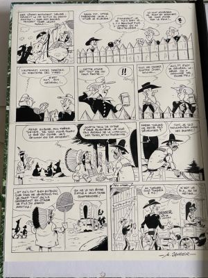 Janvier, Michel - 1 Original page - Lucky Luke - Rantanplan | Catawiki