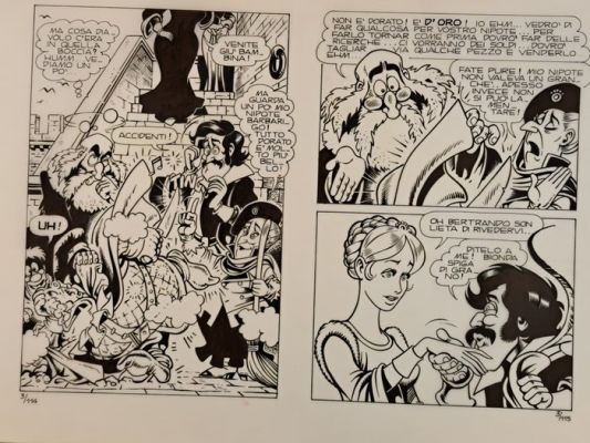 Magnus & Romanini - 2 Original page - Il Rapimento di Annalisa - 1977 | Catawiki