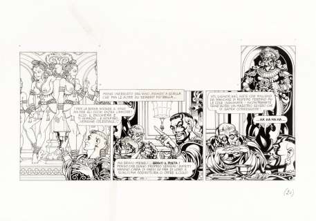 Magnus (Roberto Raviola) - "Le Femmine incantate - | Urania Casa d’Aste