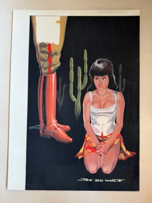 De Wulf, Jef - 1 Original cover - The Cactus - 1960