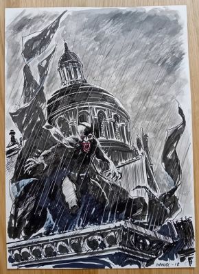 Manuel García - Original drawing - Batman - Batman Vampire | Catawiki