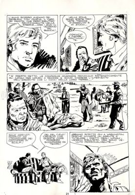 Milazzo, Ivo - 1 Original page - Ken Parker - "Omicidio a Washington" | Catawiki