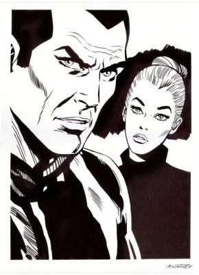 Muscatiello, Antonio - Original drawing - Diabolik ed Eva - 2026 | Catawiki