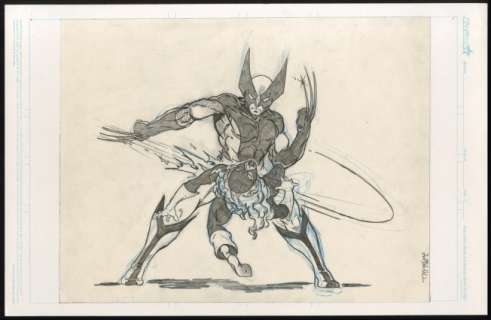 McFarlane, Todd - PERILS OF PRYDE - WOLVERINE AND KITTY PRYDE Illustration