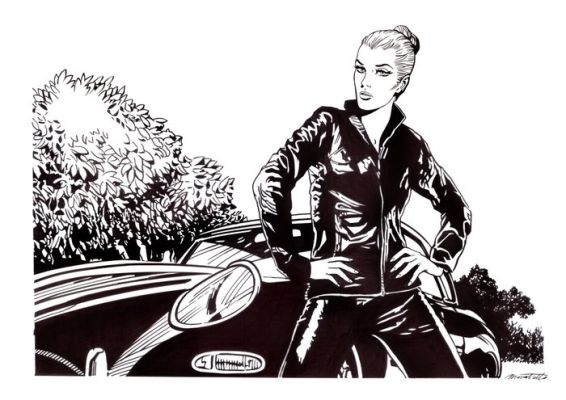 Muscatiello, Antonio - Original drawing - Diabolik - Eva - 2026 | Catawiki