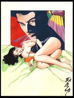 Narisawa, Isao - 1 Original colour page - cover | Catawiki