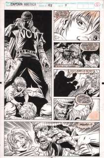 Danny Bulandi, Rik Levins | Captain America #418 P.12 - Brother Have-Not - 1993 | Anthony’s Comic Book Art