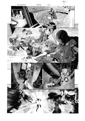 Continue Shopping | DOOMQUEST TEASER #3 FRANCESCO MOBILI ORIGINAL ART | Scott’s Collectables