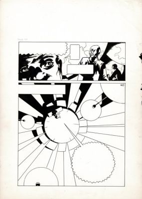 Matena, Dick - 1 Original page - De prediker - 1982