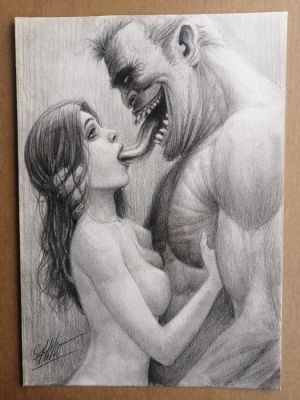 Gambedotti, Atilio - 1 Original drawing - patreon - love-and-monsters - 2025 | Catawiki