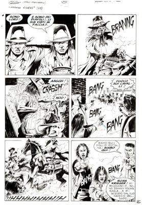 Dotti, Maurizio - 1 Original page - Dampyr #29 - "Arizona killers" - 2002 | Catawiki
