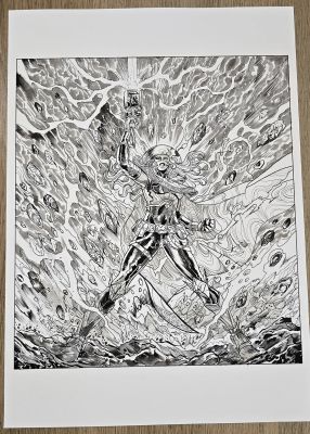 JANE FOSTER MARVEL SNAP (VINCENZO RICCARDI ORIGINAL ART) | Scott’s Collectables