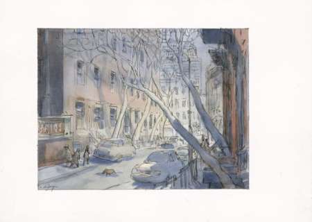 Nicolas de Crecy (Né En 1966) Passage Tranquille | 78e rue | Artcurial