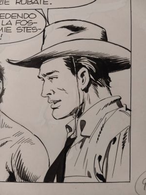 Galleppini, Aurelio \ Muzzi, Virgilio - 1 Original page - Tex - 1973 | Catawiki