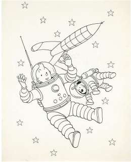 Studios Hergé | ON A MARCHÉ SUR LA LUNE | Artcurial