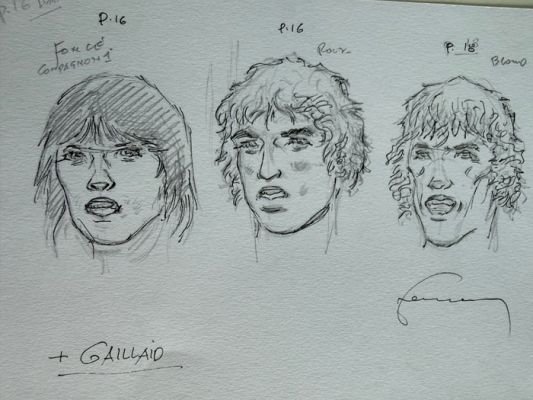 Hermann (Huppen, Hermann) - 1 Original preliminary drawing | Catawiki