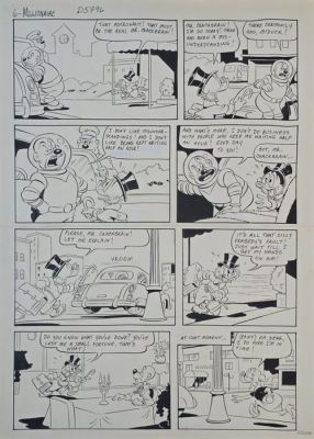 Vicar - 1 Original page - Almanacco di Topolino" n. 267 - Zio Paperone e la contesa sci...operata pg. 26