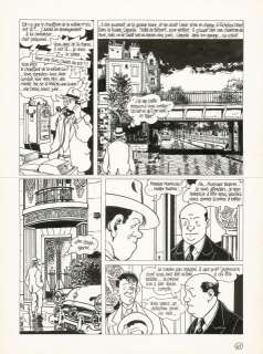 Jacques Tardi Né En 1946 | NESTOR BURMA - T. 4 | Artcurial