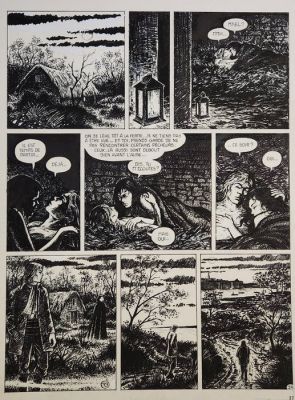 Bochard, Roland - 1 Original page - Le Mois Noir - 1979 | Catawiki