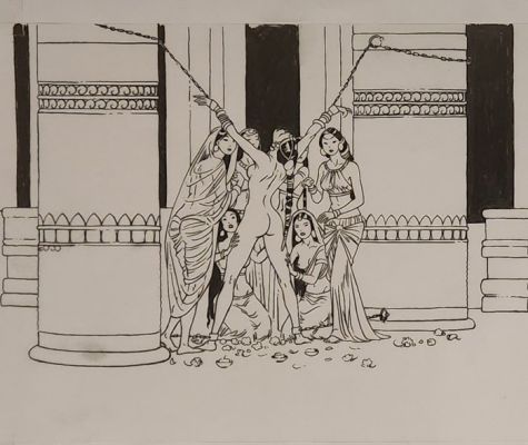 Mirallès, Ana - 1 Original drawing - Djinn | Catawiki