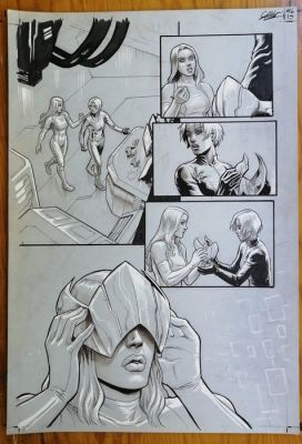 Atilio Rojo Original page - IX Generation - #5 - signed - 2015 | Catawiki
