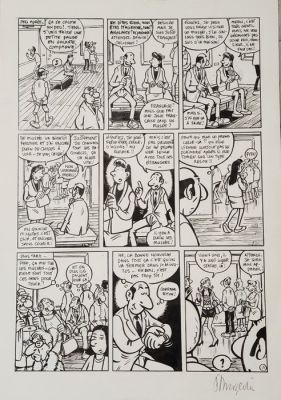Margerin, Frank - 1 Original page - Lucien T11 - La bande à Lucien - 2011 | Catawiki