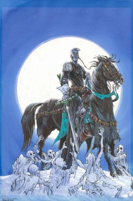 Tiburce Oger | Illustration originale pour le coffret - Coffret - Gorn | Daniel Maghen