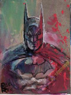 Batman Sketch card by Rod Reis | Essential Sequential