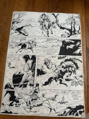 Bernasconi, Lucciano - 1 Original page - Kabur - T4, planche 18 - 1976 | Catawiki
