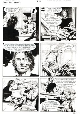 Dotti, Maurizio - 1 Original page - Dampyr #15 - "Nato nella palude" - 2001 | Catawiki