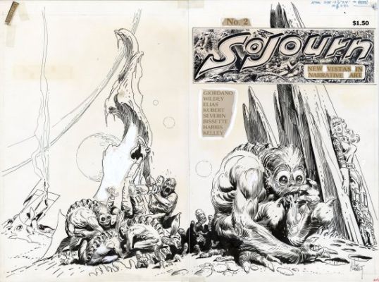 Kubert, Joe - SOJOURN #2 Cover | Metropolis Comics
