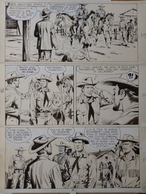 Galleppini, Aurelio \ Muzzi, Virgilio - 1 Original page - Tex - 1973 | Catawiki