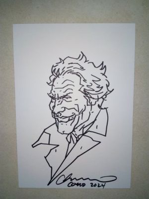 Lee Bermejo - 1 Original drawing - Joker - Le Joker - 2024 | Catawiki