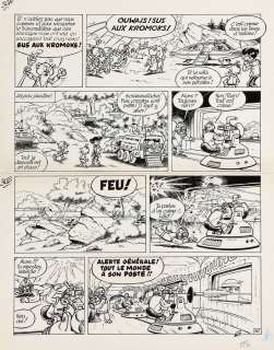 Gos | Le Scrameustache, planche n°30 à l’encre de… | Millon