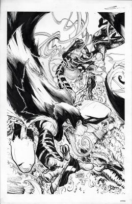 Scream Curse of Carnage Volume 1 #7 Cover Art, Gerardo Sandoval | Comix Art Studio