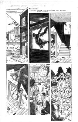 Sal Buscema & Ron Frenz - Tavola originale - #1-Shot Story: Sensational Spidey - Pagina 4 (Marvel, 1996) | Love Original Art