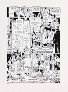 Arnaud | Les Chasseurs de Rêves, planche n°32 à l’encre… | Millon