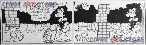 Bobby London | Popeye King Features Syndicate Strip, November 28th 1986 | Comic Art Store