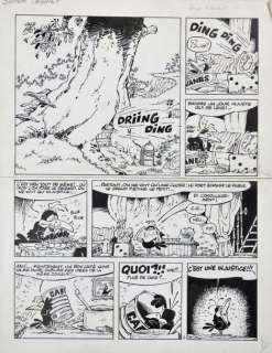 DUPA Chlorophylle Planche 1 du récit Super Caque… | Vermot et Associés