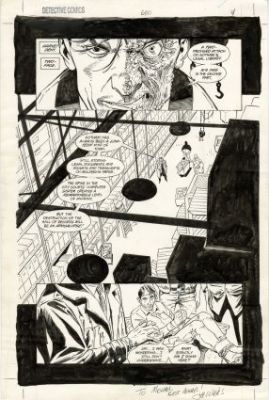 Weeks, Lee - DETECTIVE COMICS (1937-2011; 2016-) #680 Half Splash | ComicConnect (Buy It Now)