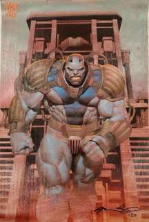 Ariel Olivetti - Messiah War: Cable #15 Painted Oil Cover Recreation By Ariel Olivetti