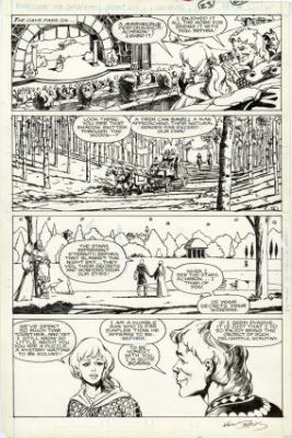 Semeiks, Val - CONAN THE BARBARIAN (1970-93) #200 Interior Page | ComicConnect