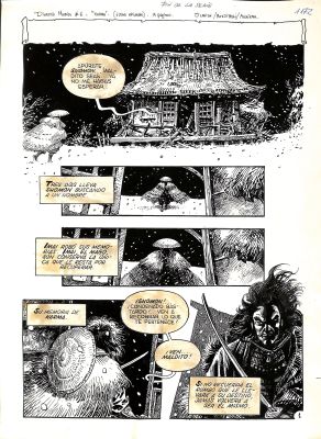 Enrique Alcatena - Tavola Originale - Karma capitolo 6- pag 1 | Love Original Art