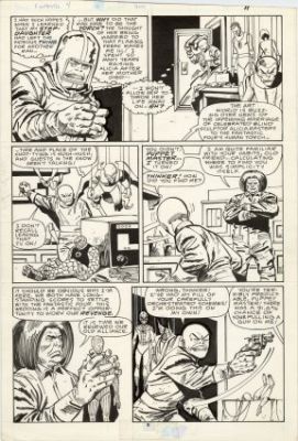 Buscema, John - FANTASTIC FOUR (1961-96; 2003-12) #300 Interior Page | ComicConnect