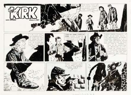 Pratt Hugo - "Il Sergente Kirk - Il castello di | Urania Casa d’Aste