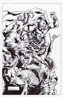 Alberto Ponticelli - Demon (omaggio a Jack Kirby)