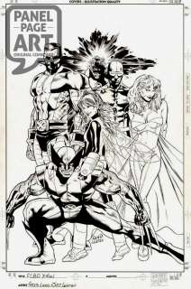 Greg Land - Free Comic Book Day Cover + Poster - 2008