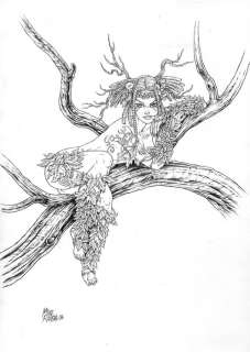 Ratera, Mike | Original published cover  - Napae Earth Fairy  - Le Chant des Elfes  - (2006) | Catawiki