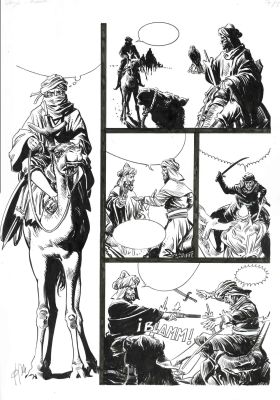 Joan Mundet | Original art page – Dago (7-3) – Mundet | Origin Of Comics