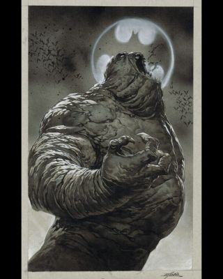 Jorge Molina - Clayface: Celebrity Dirt #1 Variant Cover Original Art by Jorge Molina